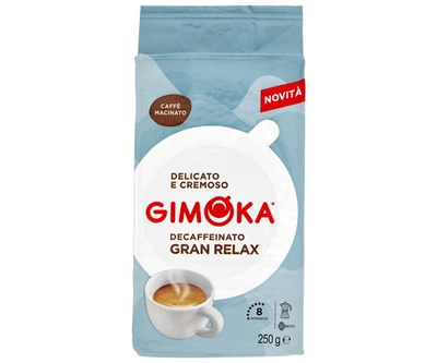 Кофе без кофеина Gimoka Gran Relax молотый 250 г