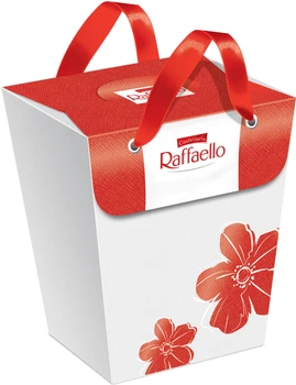 Цукерки Raffaello кокосові з мигдалем Сумочка 230 г. (8000500290088)