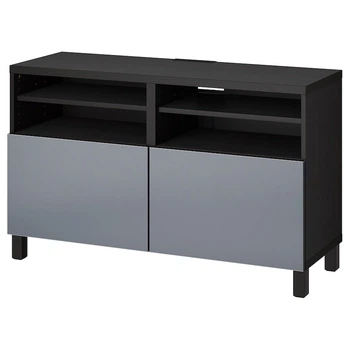 Тумба під телевізор з дверцятами IKEA BESTA 120x42x74 см (394.204.96)