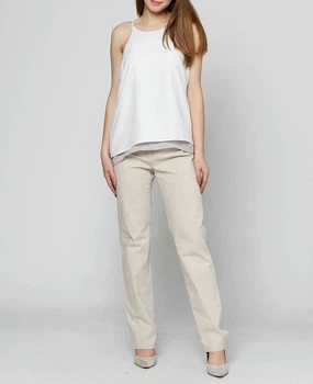 Джинсы женские Gerry Weber, GW-052 бежевый, размер 40R