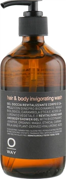 Гель-энергетик для душа для тела и волос - Oway Man Hair & Body Invigorating Wash 240ml (660141-36902)