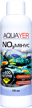 AQUAYER NO3 минус 100мл, для снижения концентрации нитратов