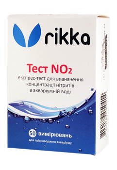 Тест для аквариумной воды Rikka NO2 (нитры) 50 измерений