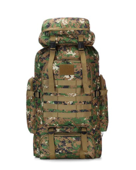 Тактический камуфляжный рюкзак Molle 80 л