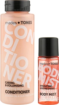 Набір "Красуня" - Mades Cosmetics Tones (hair/cond/300ml + b/mist/50ml) (960831-7660)