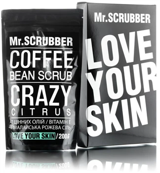 Кавовий скраб для тіла "Цитрус" - Mr.Scrubber Crazy Citrus Scrub 200g (272801-20160)