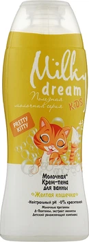Крем-пена для ванны "Желтая кошечка" - Milky Dream Kids 300ml (935404-46356)