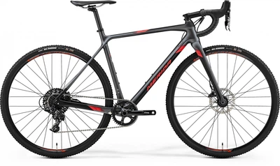 Велосипед MERIDA 2020 MISSION CX 5000, SILK SILVER(RED), 2021