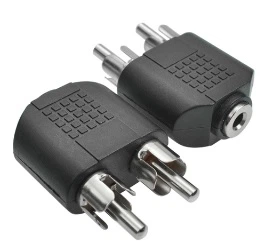 Спліттер Jack 3.5 (мама)/2 RCA (тато)