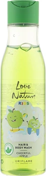 Детский шампунь для волос и тела с яблоком - Oriflame Love Nature 250ml (994026-49364)