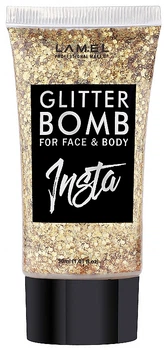 Рідкий глітер Lamel Professional Insta Glitter Bomb for Face & Body 402 (30ml) (764858-661)