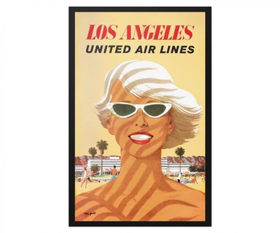 Постер CP Los Angeles 1955, Туризм 54х86 см (199)
