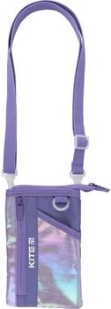 Сумка-Кошелек Kite стильный 12.5х20 см фиолетовый (K22-593-1)