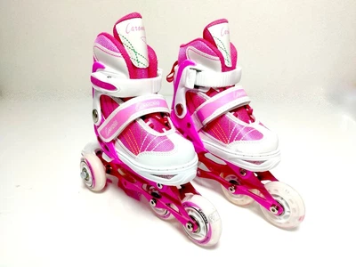Детские Ролики для начинающих Caroman Sport Pink размер 36-39