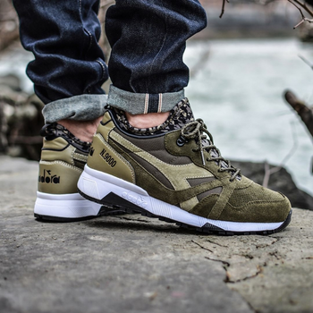 Diadora n9000 camo sock sale