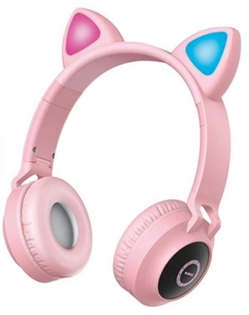 Наушники Kaku KSC-548 Mingcai Bluetooth Headphone Pink