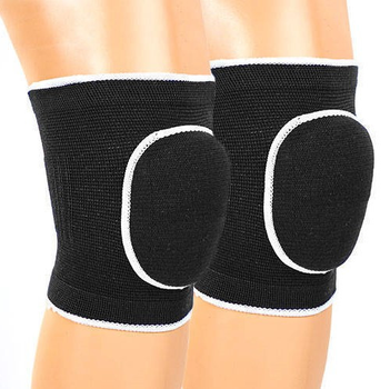 Наколінник для волейболу дитячий Dikesi 0735 чорний з подушкою ( Безрозмірні)