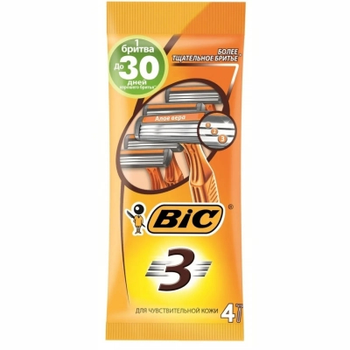 Бритва Bic Sensitive 3 4 шт. (3086126691862)