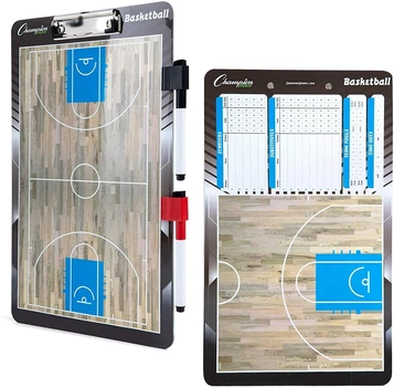 Дошка тренерська баскетбольна тактична Champion Basketball Coaching Board 25х40 см (CHBCB001)