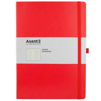 Книга записна Axent Partner Grand A4 210x295 мм 100 листів червона