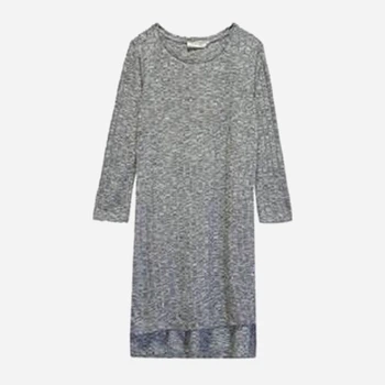 Платье миди женское Stradivarius 6021148210 M Черное с белым (KAY2000001331811)