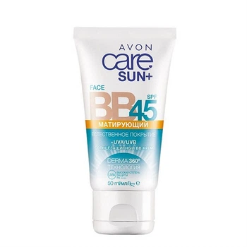 Сонцезахисний зволожувальний BB-крем SPF 45 Avon, 50 мл