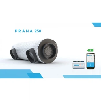 Рекуператор PRANA 250 Standart, ефективність до 74%, до 650 м3/рік, площа рекомендована до 200 м²