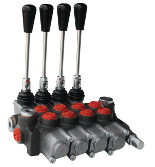 Гидрораспределитель Badestnost 4PK80R1 четырехсекционный 80 л/мин