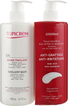 Набір - Topicrem (b/balm/2*500ml) (834100-176)