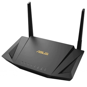 Бездротовий маршрутизатор Asus RT-AX56U (AX1800, 4xGE LAN, 1xGE WAN, 1xUSB3.1, 1xUSB2.0, MU-MIMO, 2 антени, WiFi6, AiMesh, OFDMA)