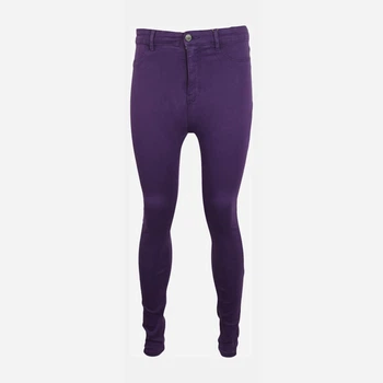 Джинси Skinny жіночі Stradivarius 4500300650 32 Фіолетові (KAY2000001324875)