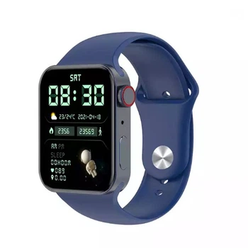 Смарт часы IWO Series 7 Smart Watch . Цвет Синий