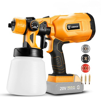 Краскораспылитель DEKO (БЕЗ АККУМУЛЯТОРА В КОМПЛЕКТЕ) K2-B ( S5002-DKSG20K2-B)