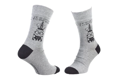 Носки Minions Minion Crown 1-pack 39-42 dark gray 93154967-8