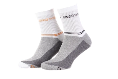 Носки Sergio Tacchini 2-pack 36-40 white/gray/orange 13150661-1