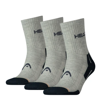 Носки Head Performance Short Crew 3-pack 35-38 gray/blue 741019001-650