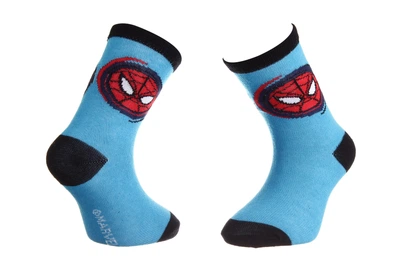 Носки Marvel Spider Man Head Spiderman 23-26 light blue 43890147-7
