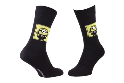 Носки Minions Minion In Square 1-pack 43-46 black 93153667-5