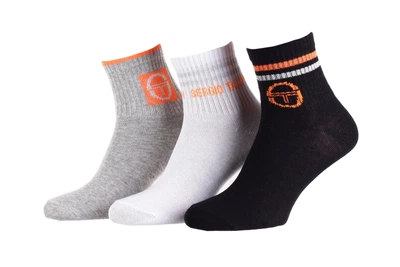Носки Sergio Tacchini 3-pack 36-41 black/gray/white 13890462-2