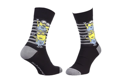 Шкарпетки Minions Minion Group 1-pack 39-42 black 93154967-3