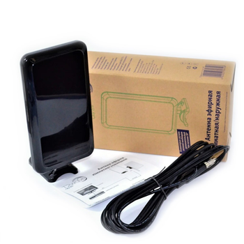 Антенна DVB-T2 комнатная-наружная активная T2Wave City 69