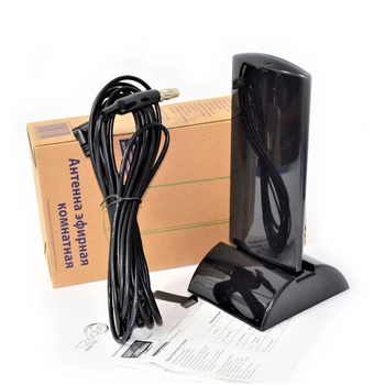 Антенна DVB-T2 комнатная активная T2Wave Home Base 63