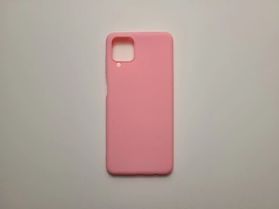 Чехол TPU Matte для Samsung Galaxy M12 бампер розовый