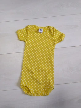 Боди желтый в горох Petit Bateau 67см (40005753)