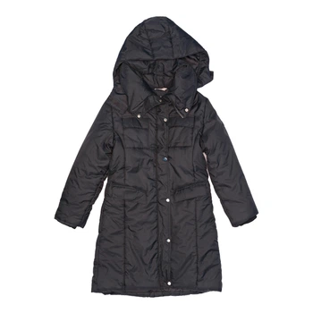 Пальто зимове для дівчинки Men Anorak 9321 158 см Чорний