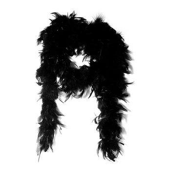 Боа з пір'я SETA Decor 9-252BLK