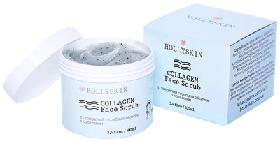 Скраб для обличчя з колагеном - Hollyskin Collagen Face Scrub 100ml (1011511-33212)