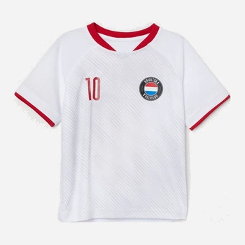 Футболка H&M 0704758 122-128 см Белая (KAY2000000990774)