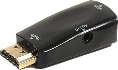 Переходник PowerPlant HDMI - VGA+Audio с аудио кабелем 0.5 м (CA910267)