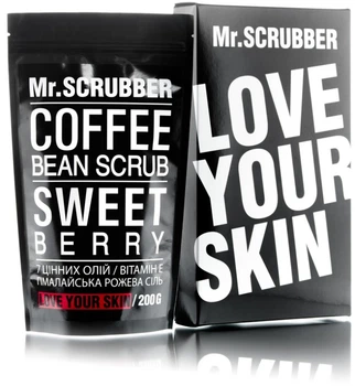 Кофейный скраб для тела - Mr.Scrubber Sweet Berry Scrub 200g (272793-19487)
